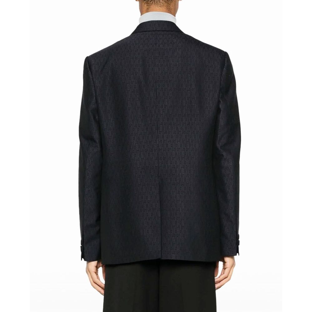 Fendi Wolljacke mit FF-Motiv