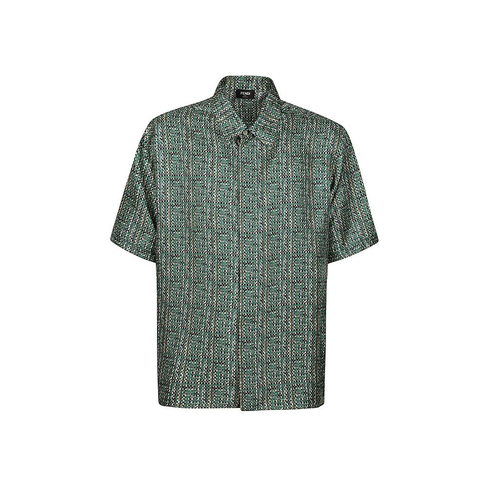 Chemise en soie Fendi