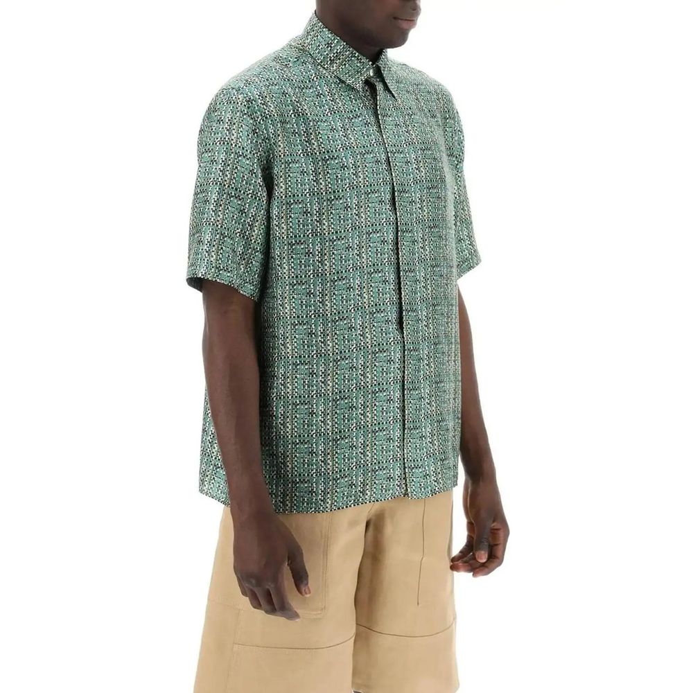 Chemise en soie Fendi