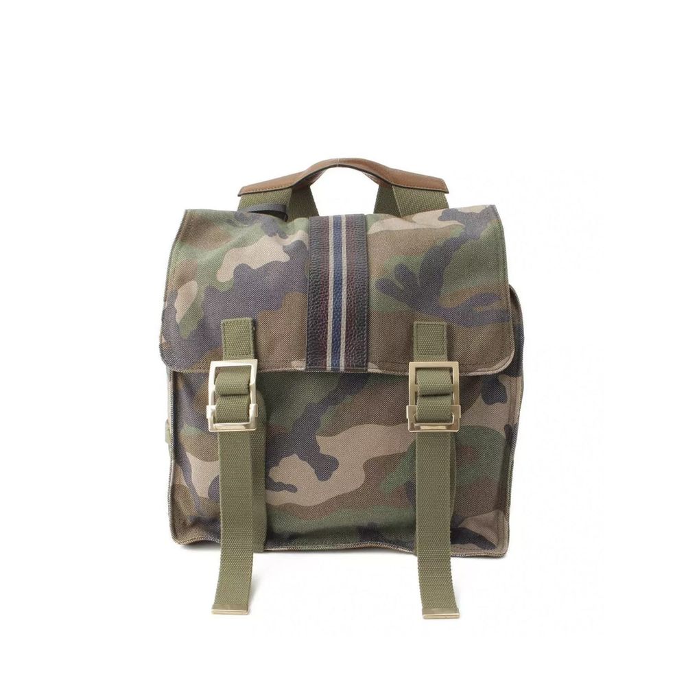 Sac à dos militaire en toile Valentino