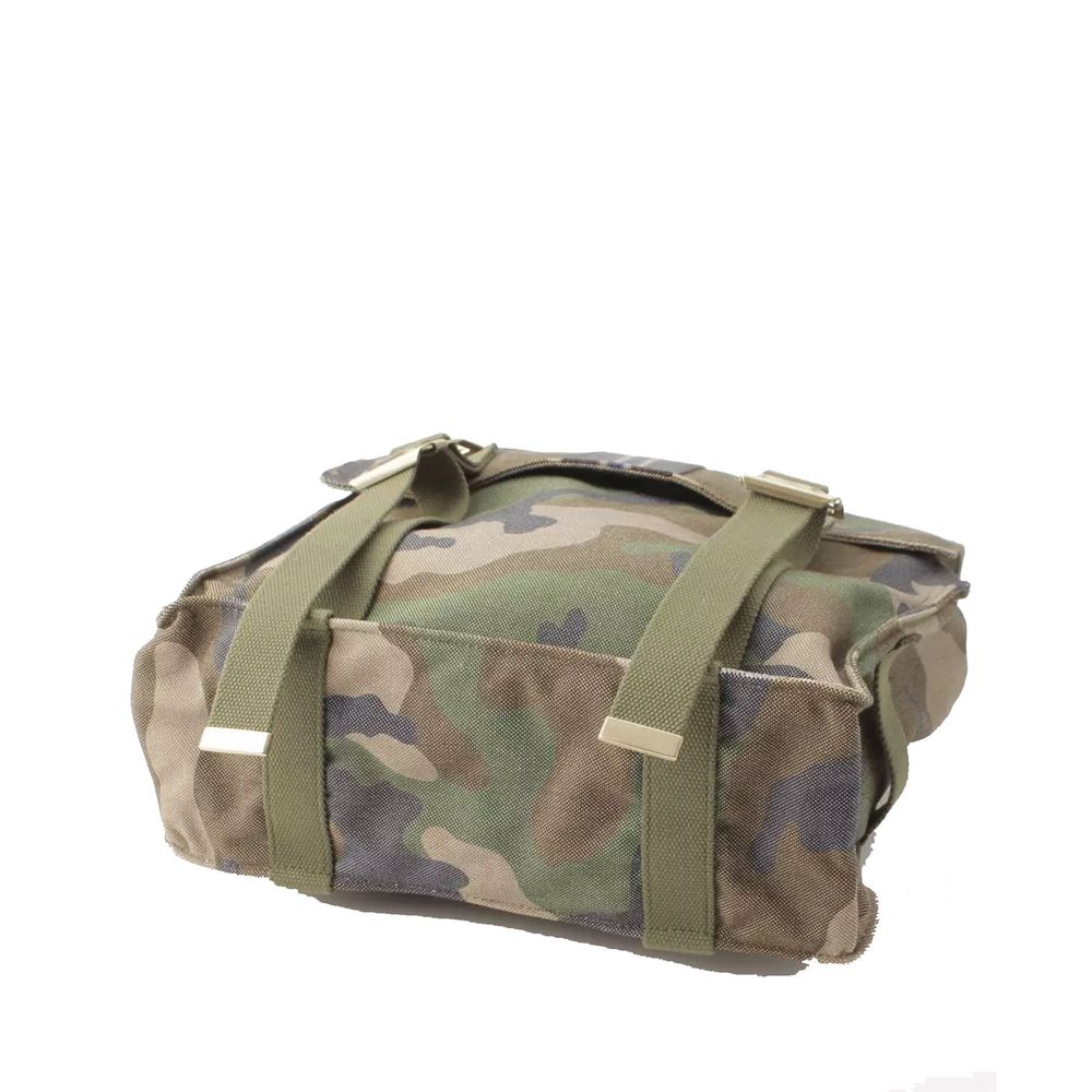 Sac à dos militaire en toile Valentino