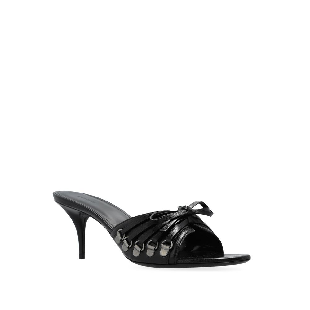 Sandales en cuir Balenciaga Cagole 70
