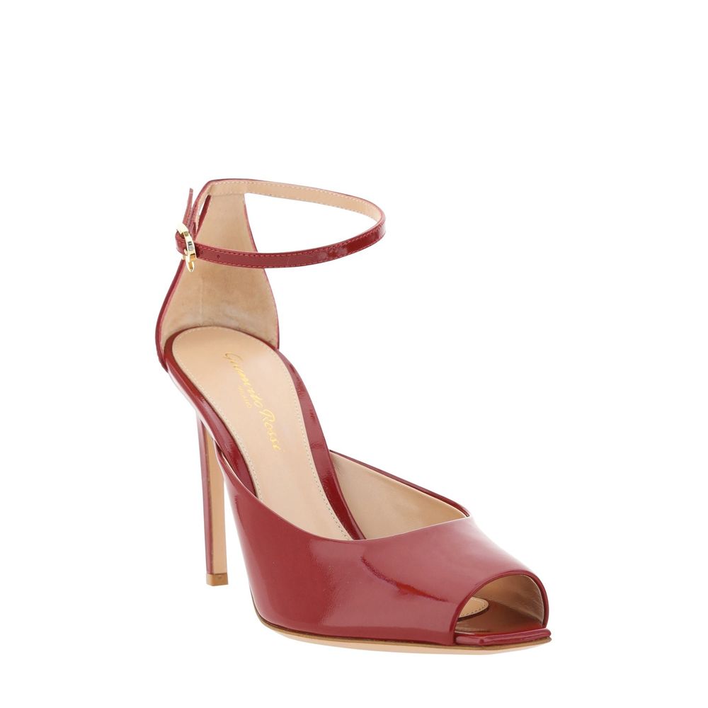 Gianvito Rossi Nuit 95 Pumps aus Glanzleder