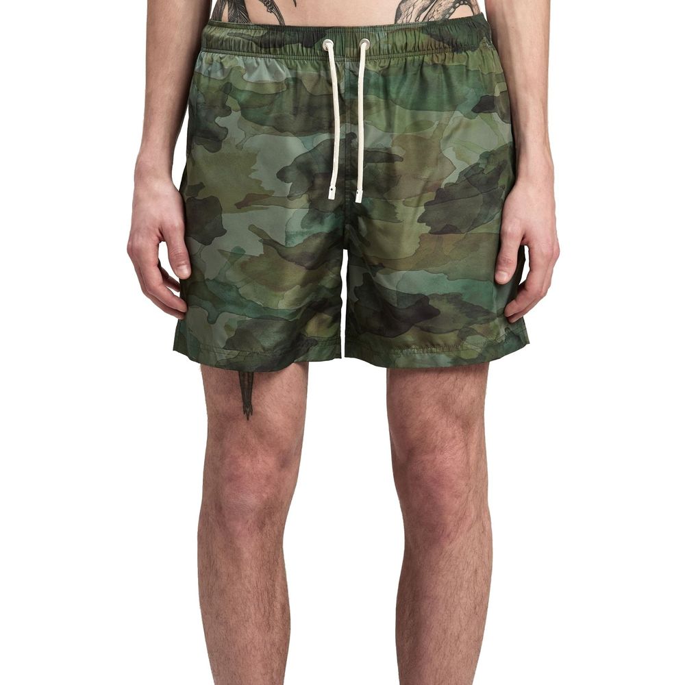 Short de bain camouflage Palm Angels