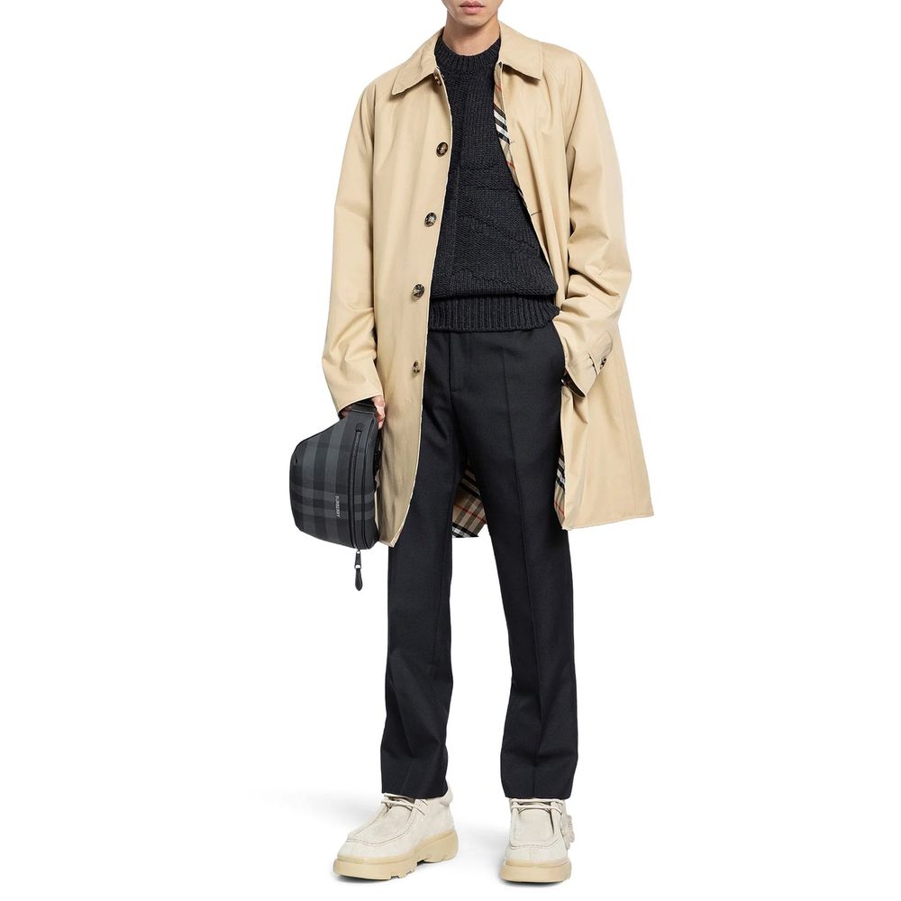 Wendbarer Gabardine-Automantel von Burberry
