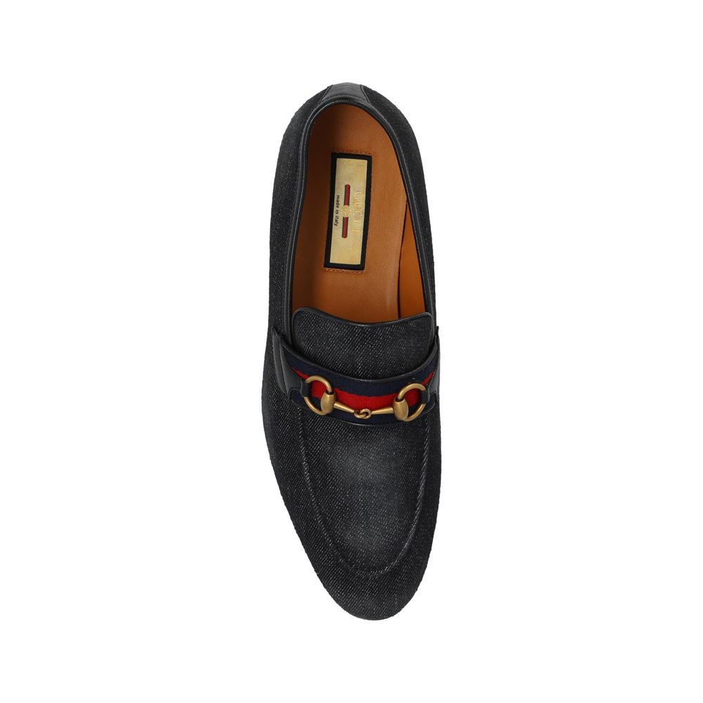 Mocassins en jean Gucci