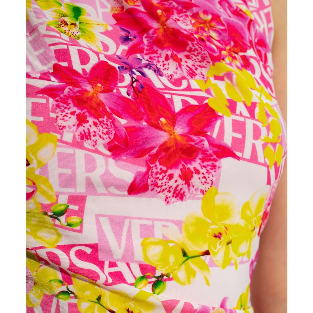 Haut imprimé sans manches Versace