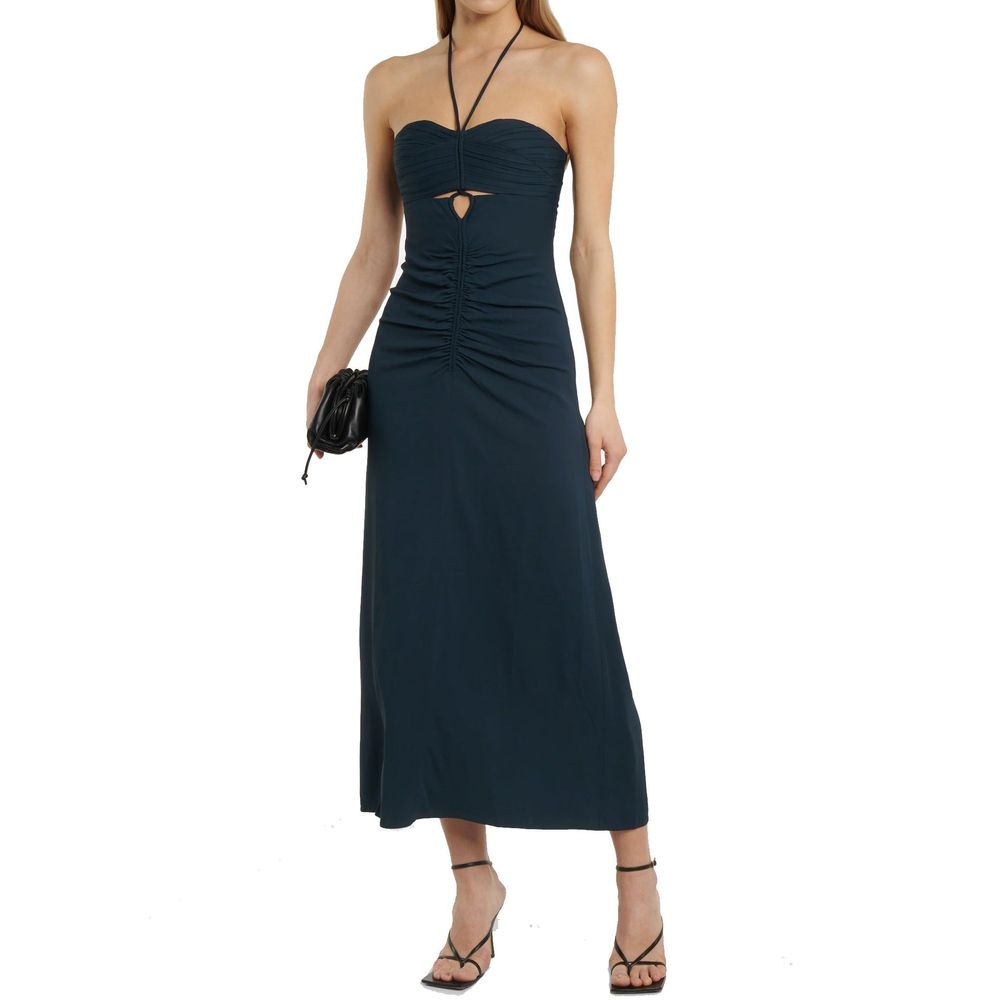 Self-Portrait – Gerüschtes Maxikleid mit Cut-outs