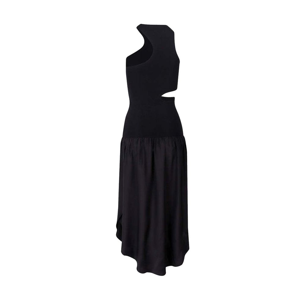 Stella McCartney – Maxikleid aus Seide mit Cut-outs