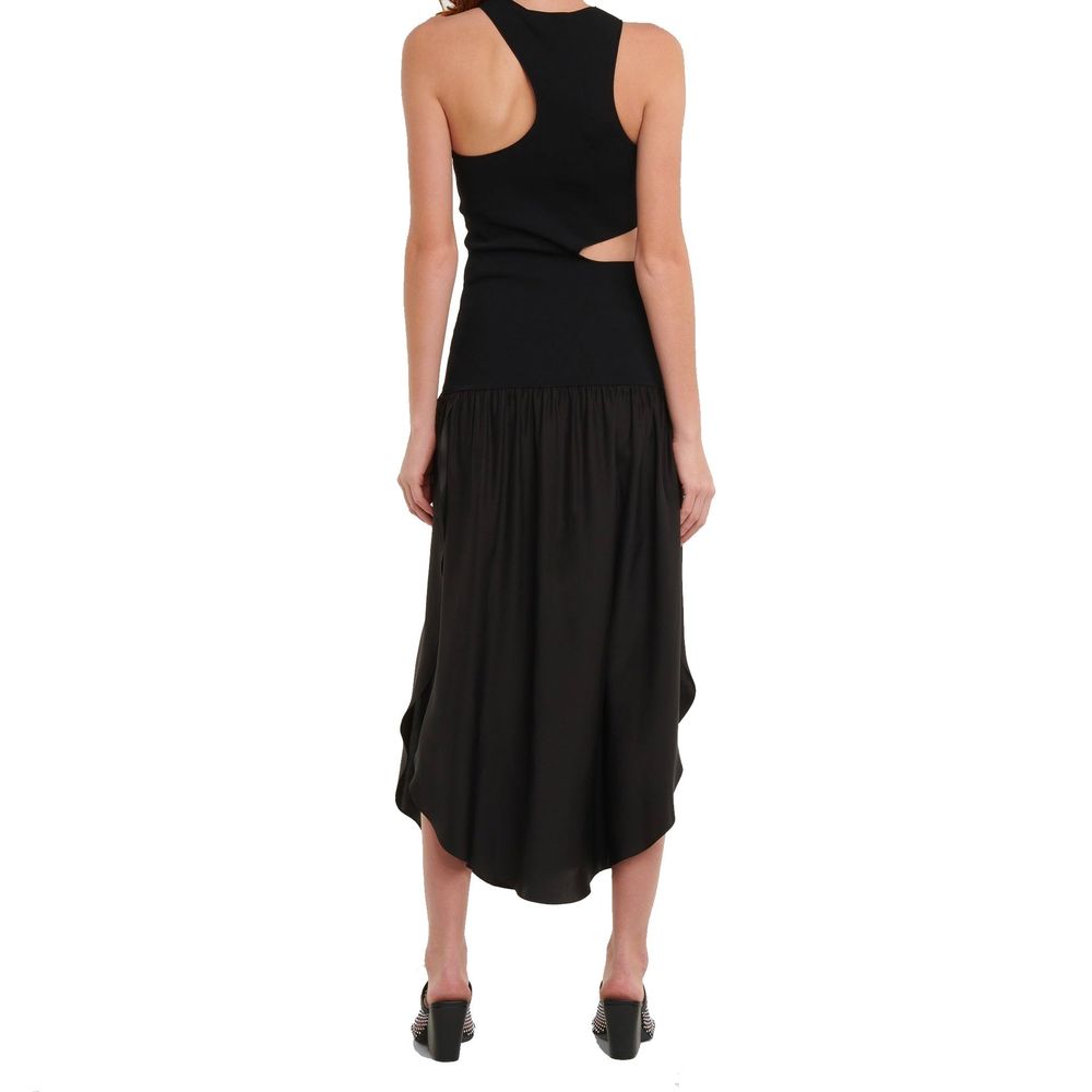 Stella McCartney – Maxikleid aus Seide mit Cut-outs