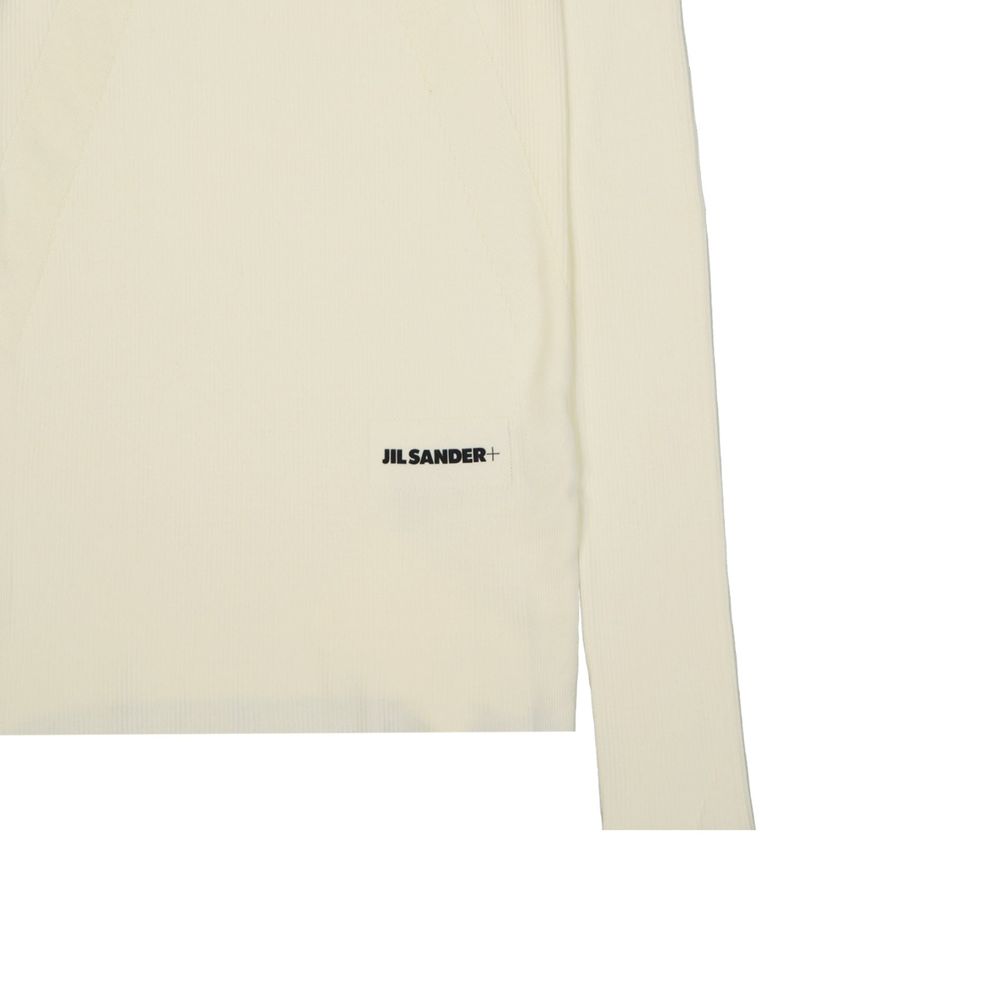 Taillierter Pullover mit Jil Sander-Logo