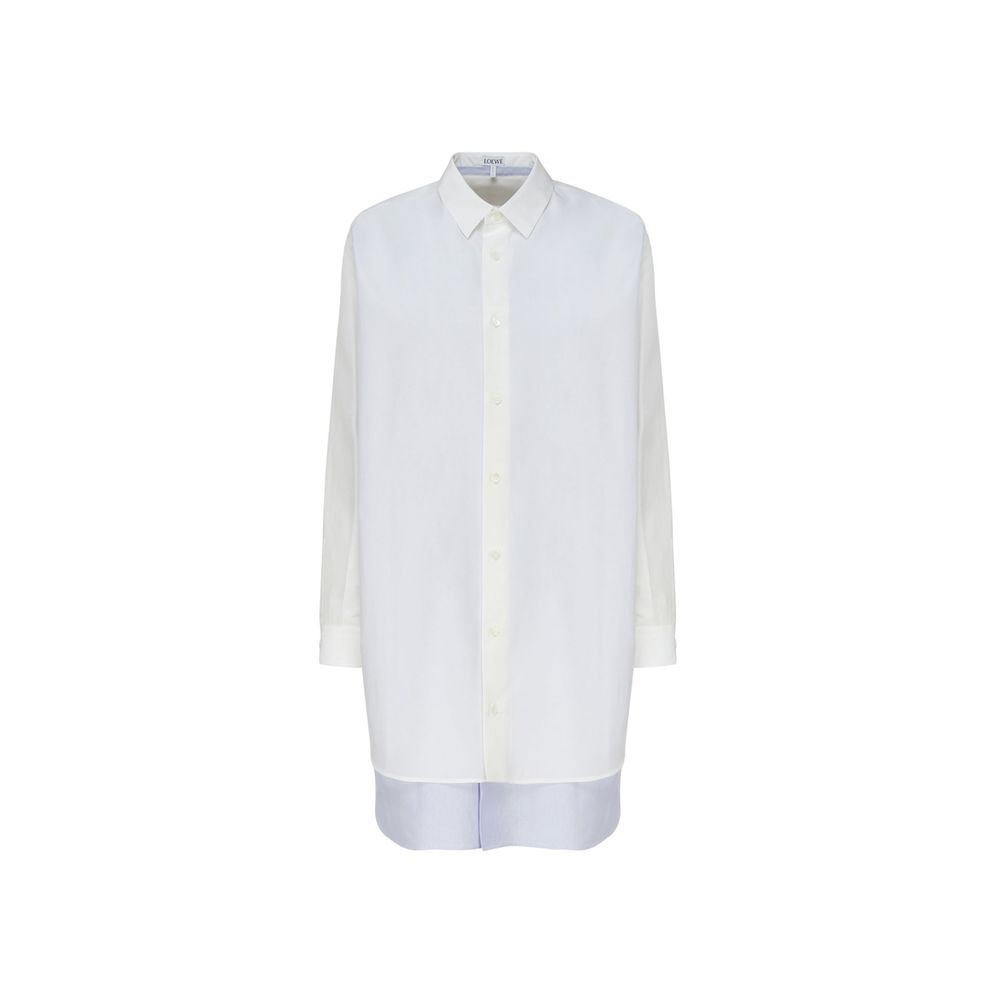 Doppellagiges Hemdkleid von Loewe