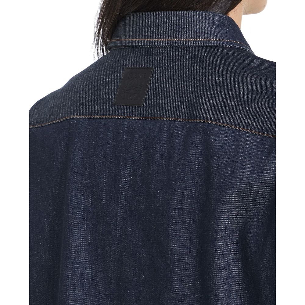 Loewe Denim Chain Hemdkleid
