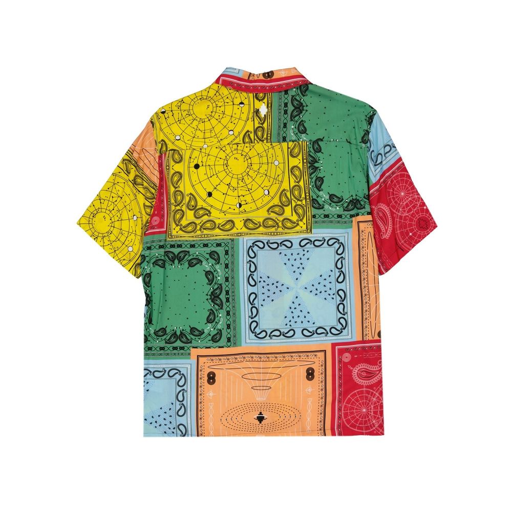 Chemise color-block Marcelo Burlon