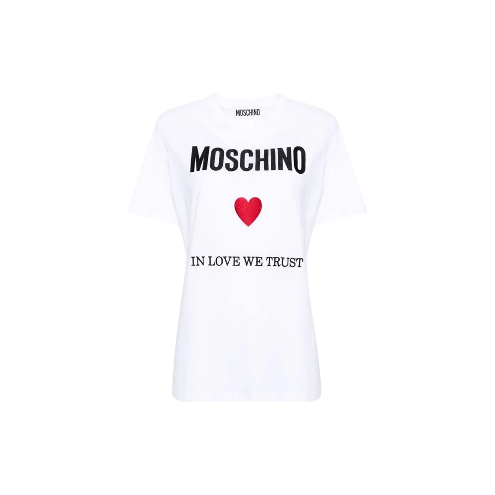 T-shirt Moschino Couture In Love We Trust