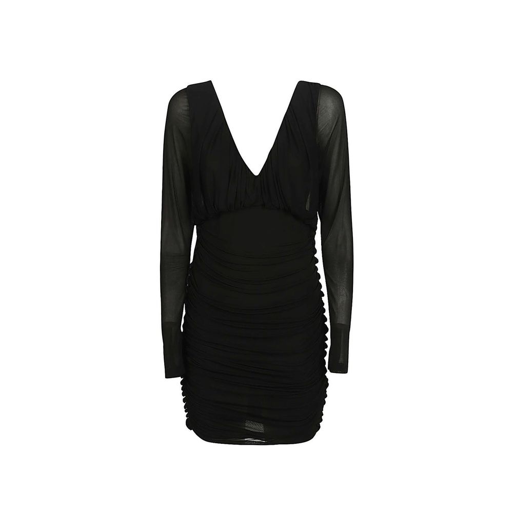 Saint Laurent – ​​Drapiertes Minikleid