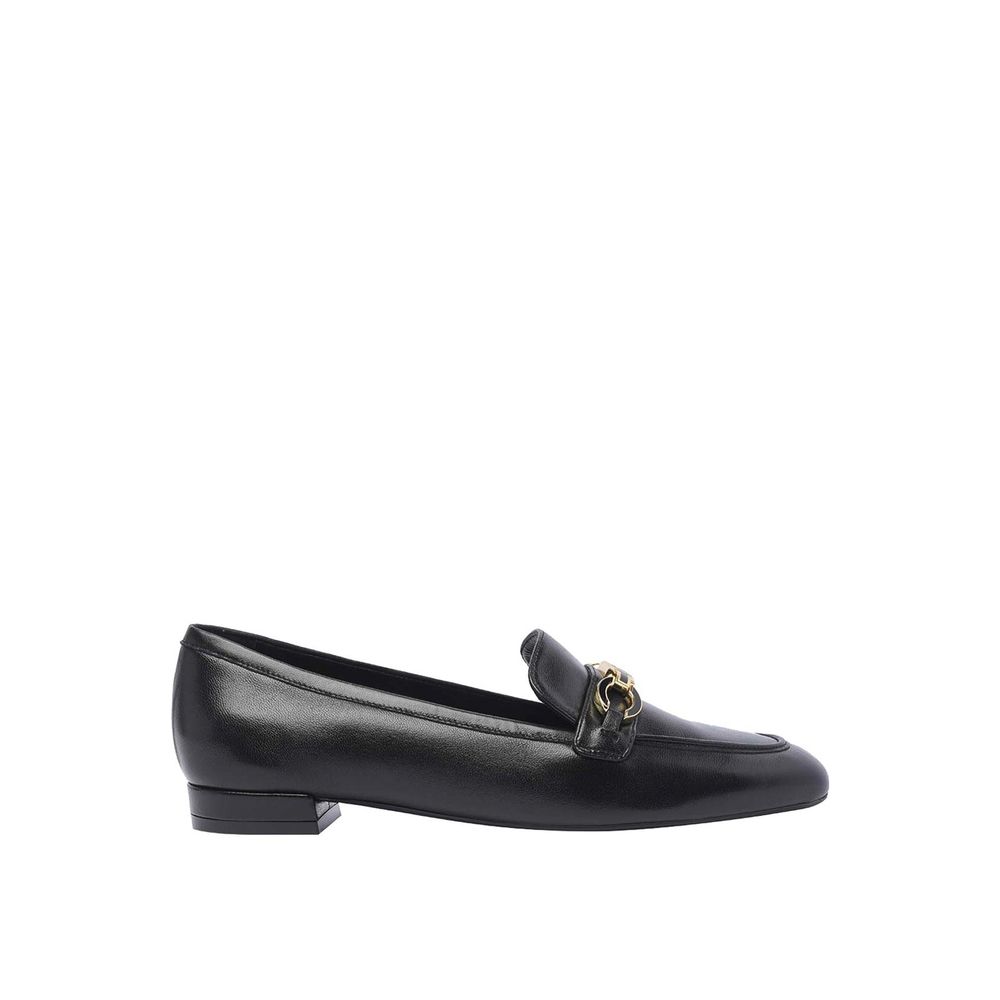Mocassins carrés en cuir Signature Stuart Weitzman