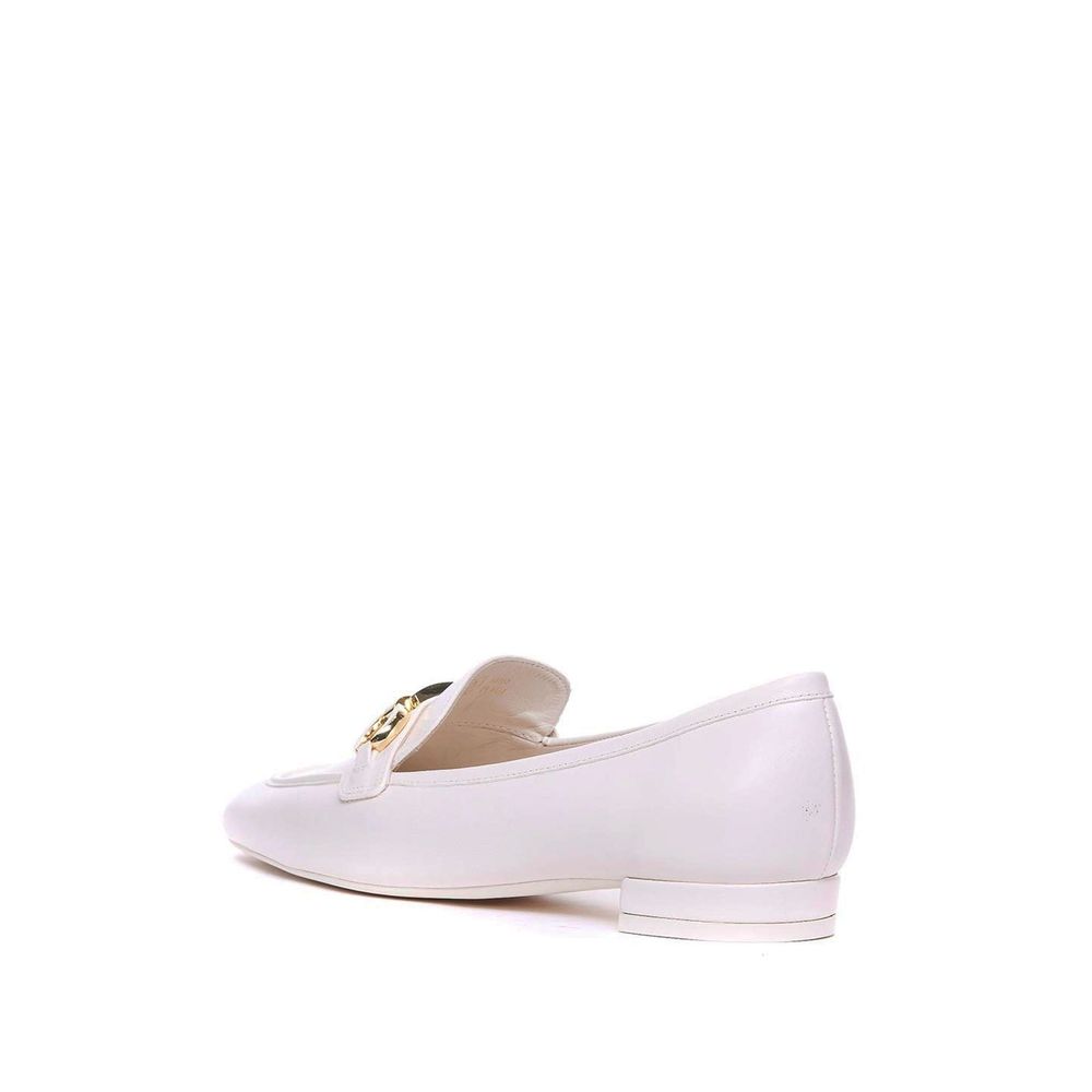 Mocassins carrés en cuir Signature Stuart Weitzman
