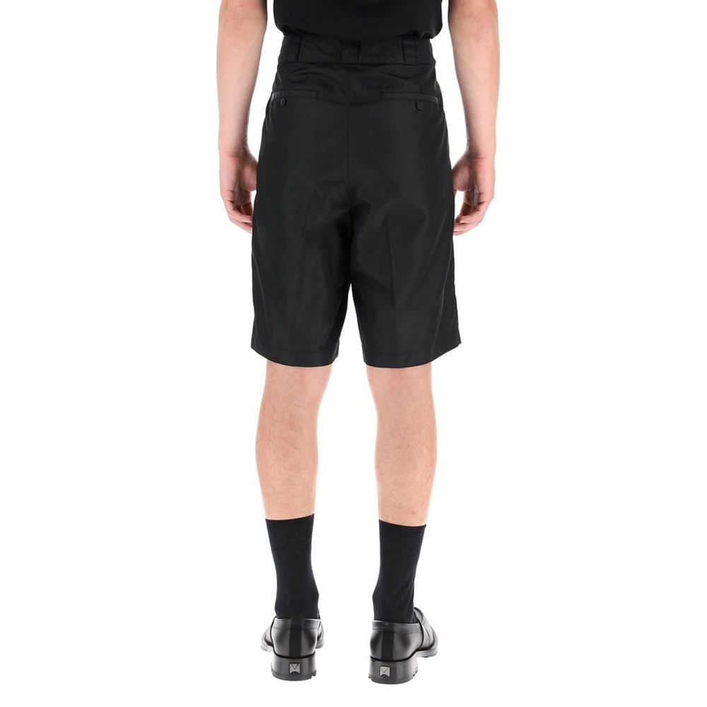Valentino Flower Embroidery Bermuda Shorts