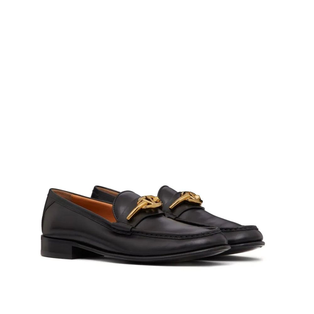 Mocassins en cuir Valentino Garavani V-Logo Moon