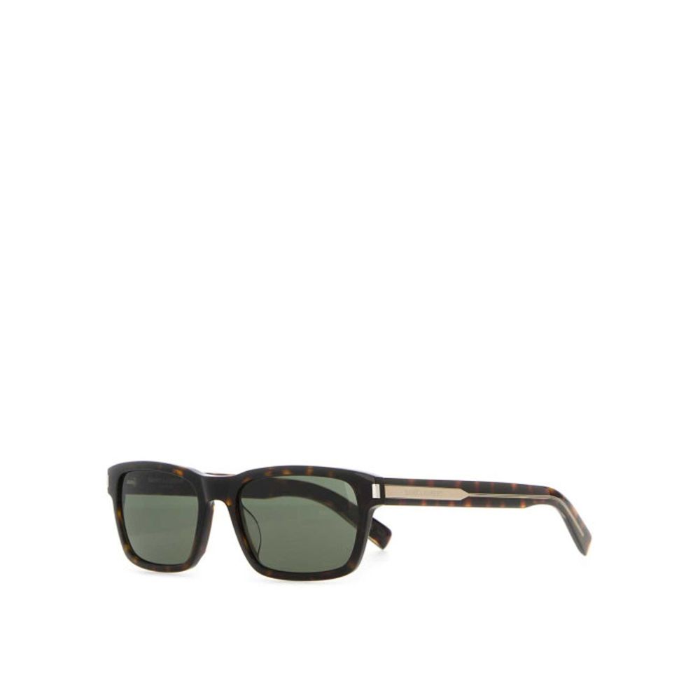 Lunettes de soleil carrées à logo Saint Laurent