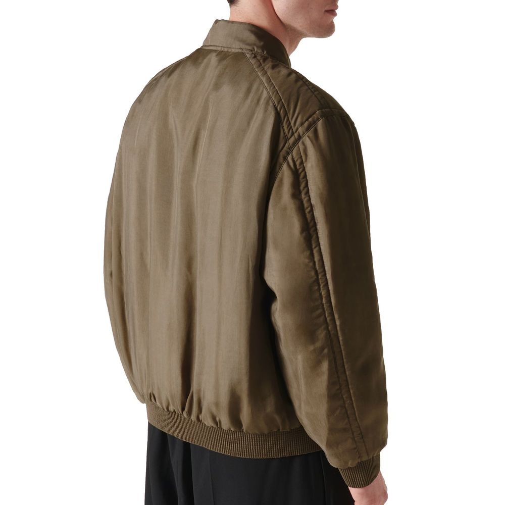 Saint Laurent – ​​Bomberjacke aus Teddy-Twill