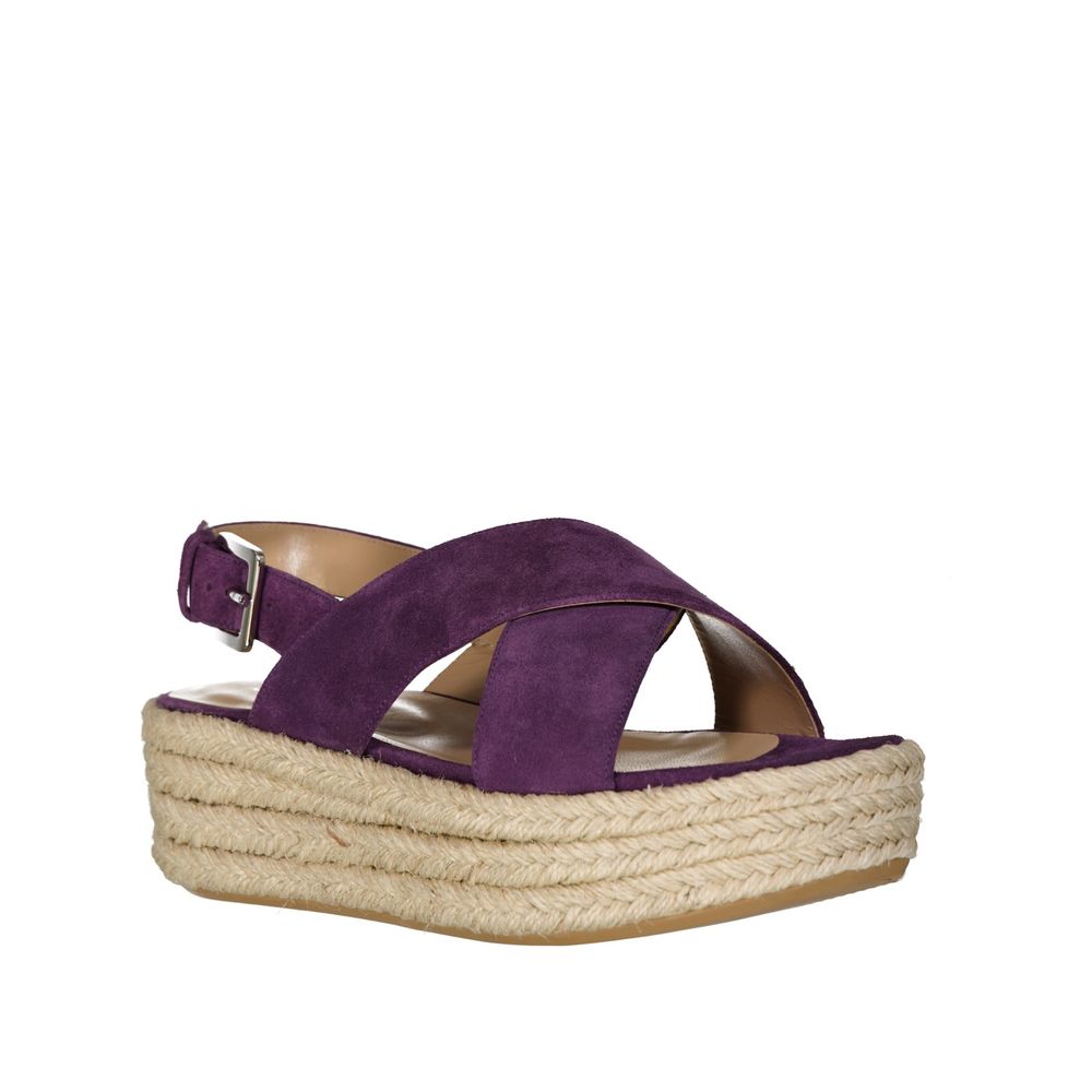 Sergio Rossi Leder-Espadrilles