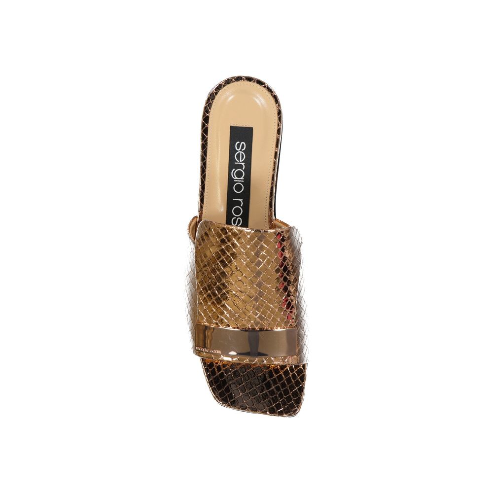 Sandales plates en cuir Sergio Rossi