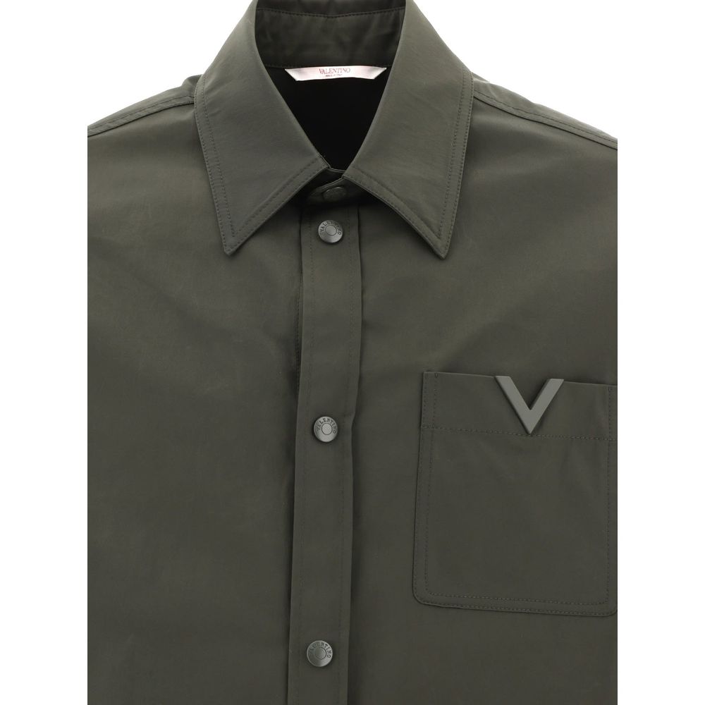 Veste surchemise Valentino V-Logo