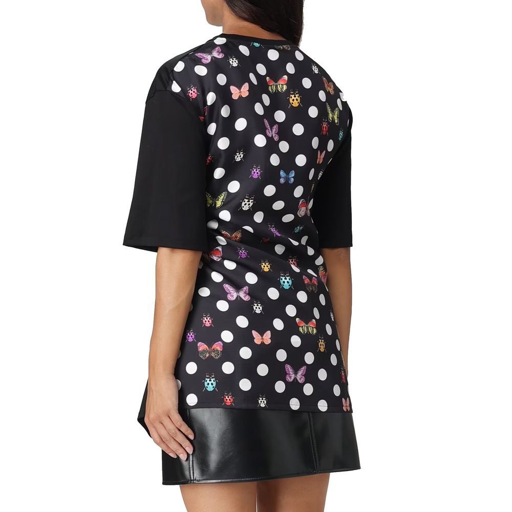 T-shirt imprimé papillon Versace x Dua Lipa