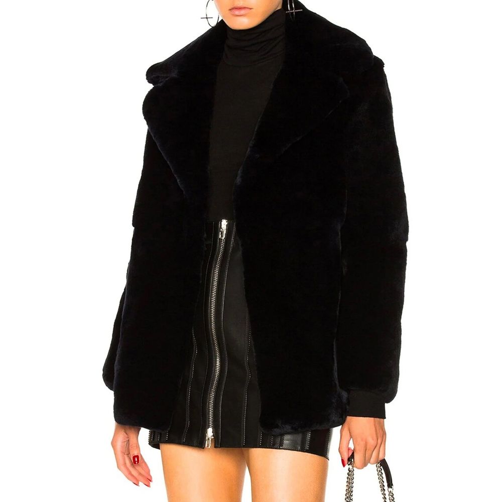 Veste en fourrure de lapin Friday d'Alberta Ferretti
