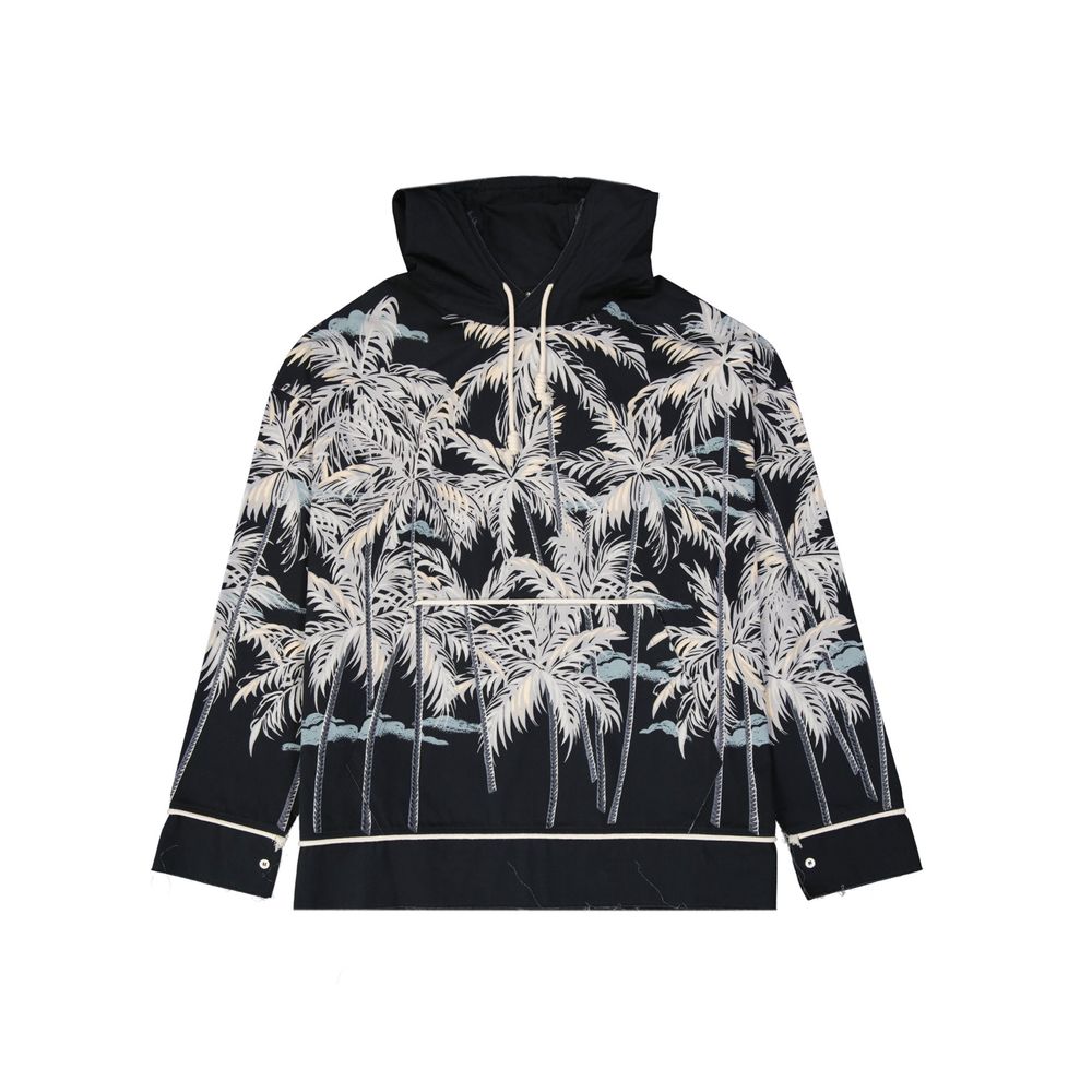 Chemise imprimée à capuche Palm Angels