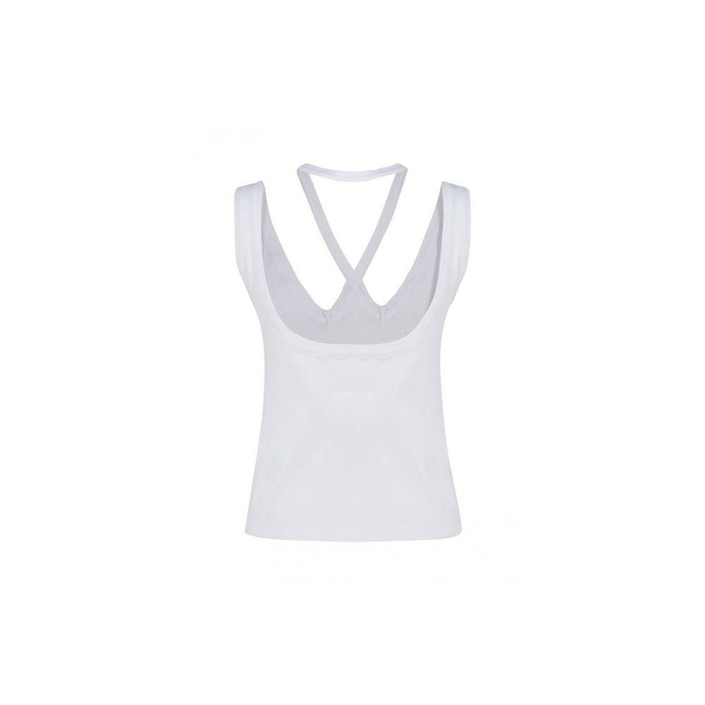 Haut en coton côtelé MM6 Maison Margiela