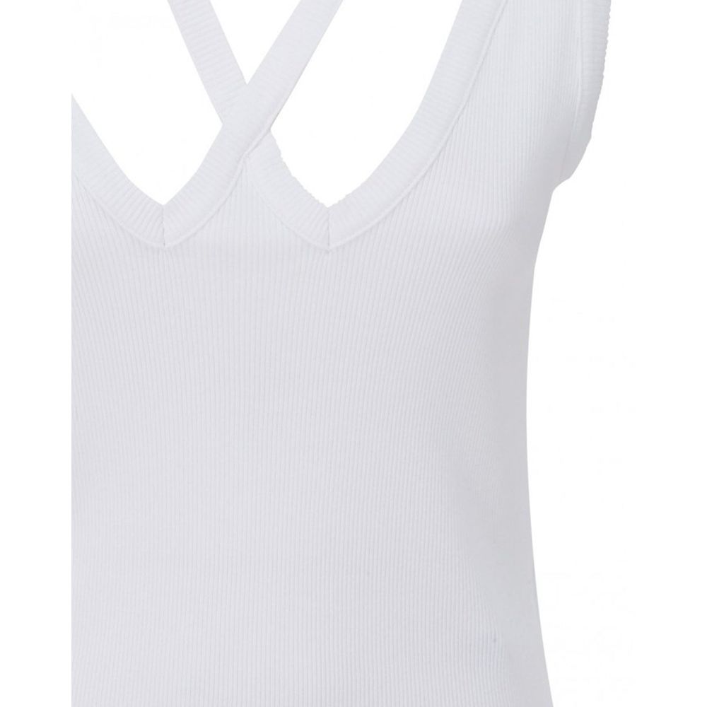 Haut en coton côtelé MM6 Maison Margiela