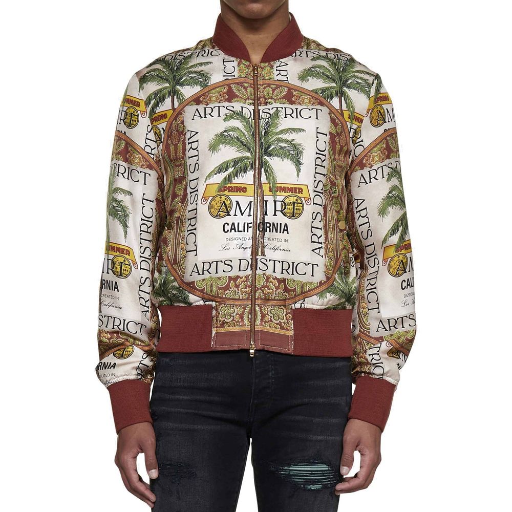 Bedruckte Seidenjacke von Amiri