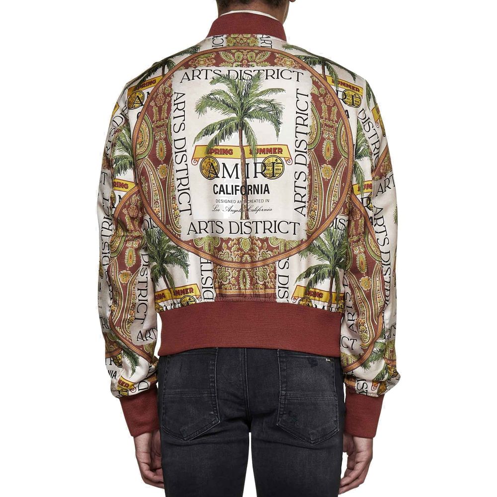 Bedruckte Seidenjacke von Amiri
