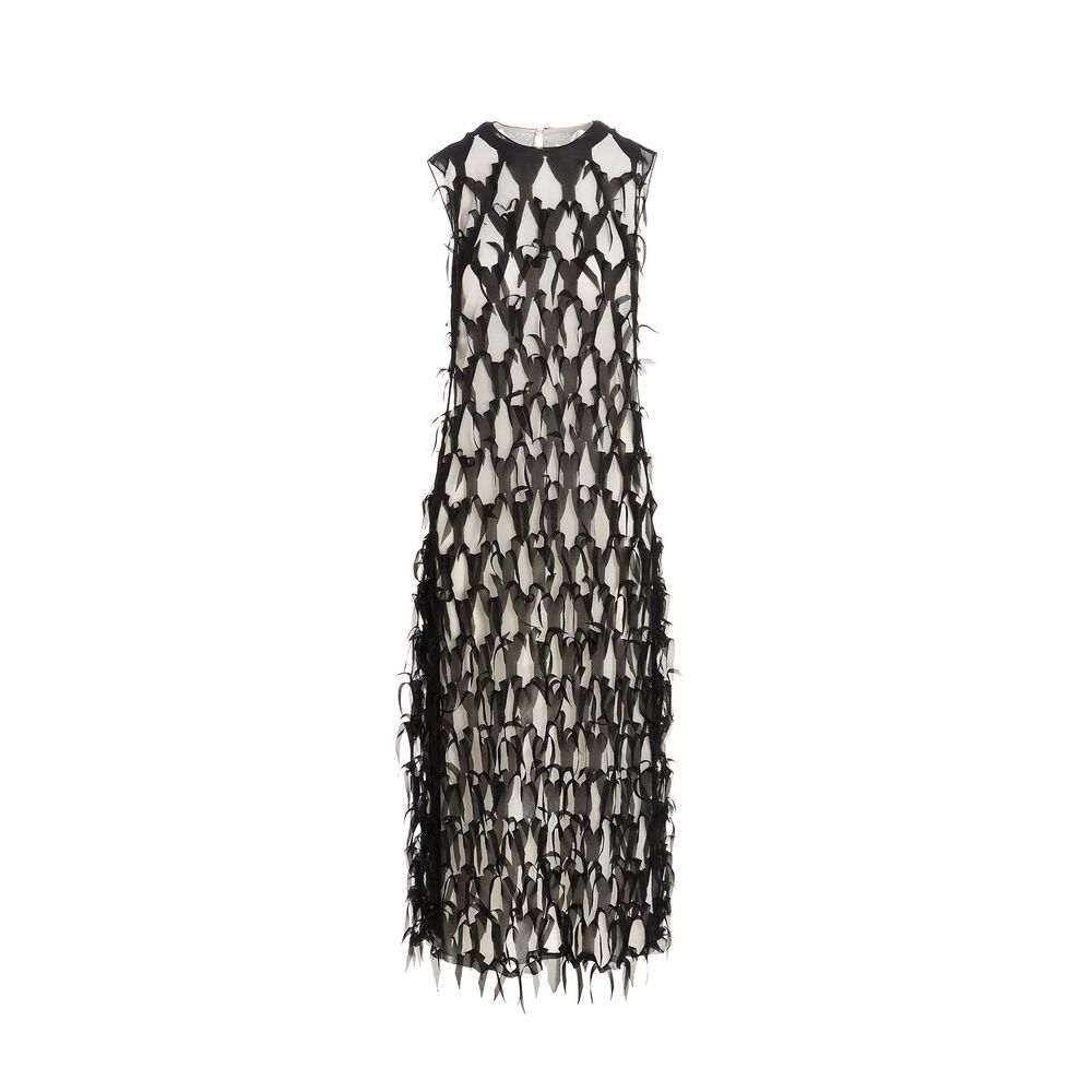 Maison Margiela Seiden-Midikleid