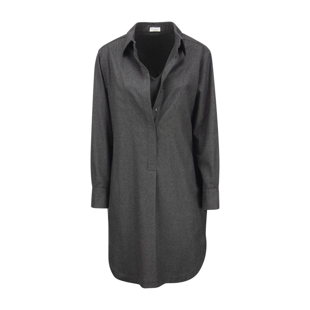 Brunello Cucinelli Wollkleid