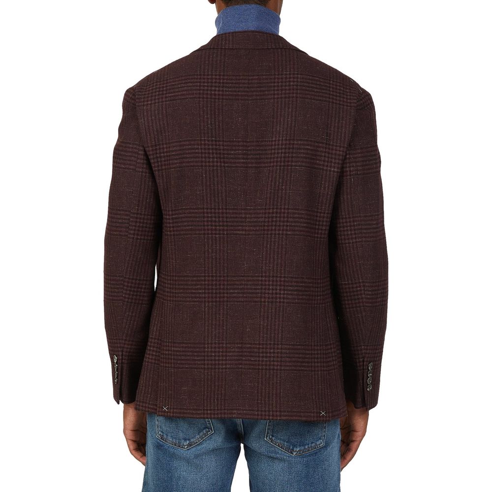 Brunello Cucinelli Tartan-Wolljacke