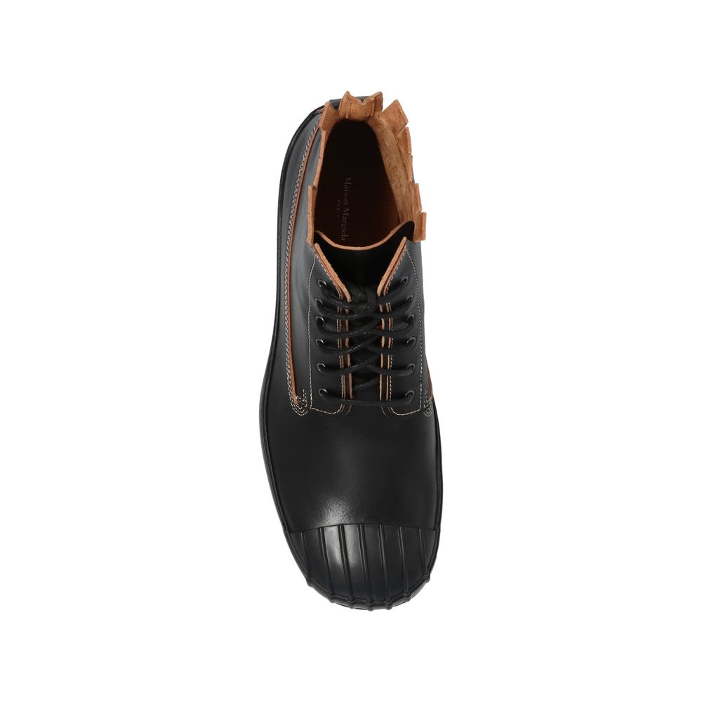 Baskets montantes en cuir Maison Margiela