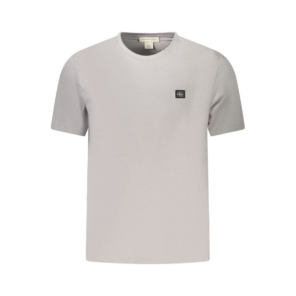 Calvin Klein Gray Cotton T-Shirt