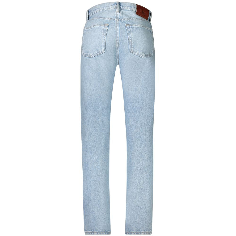 Calvin Klein Blue Cotton Jeans & Pant