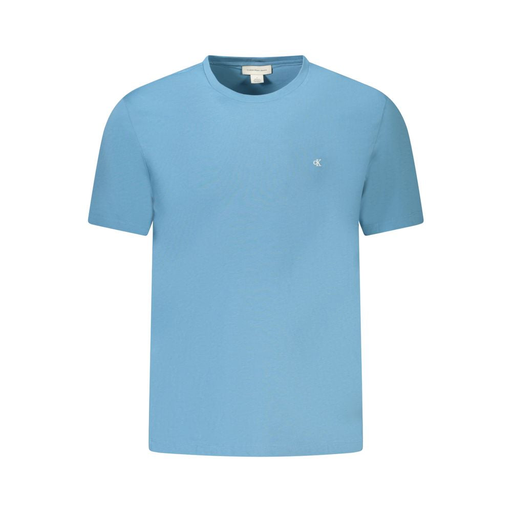 Calvin Klein Blue Cotton T-Shirt