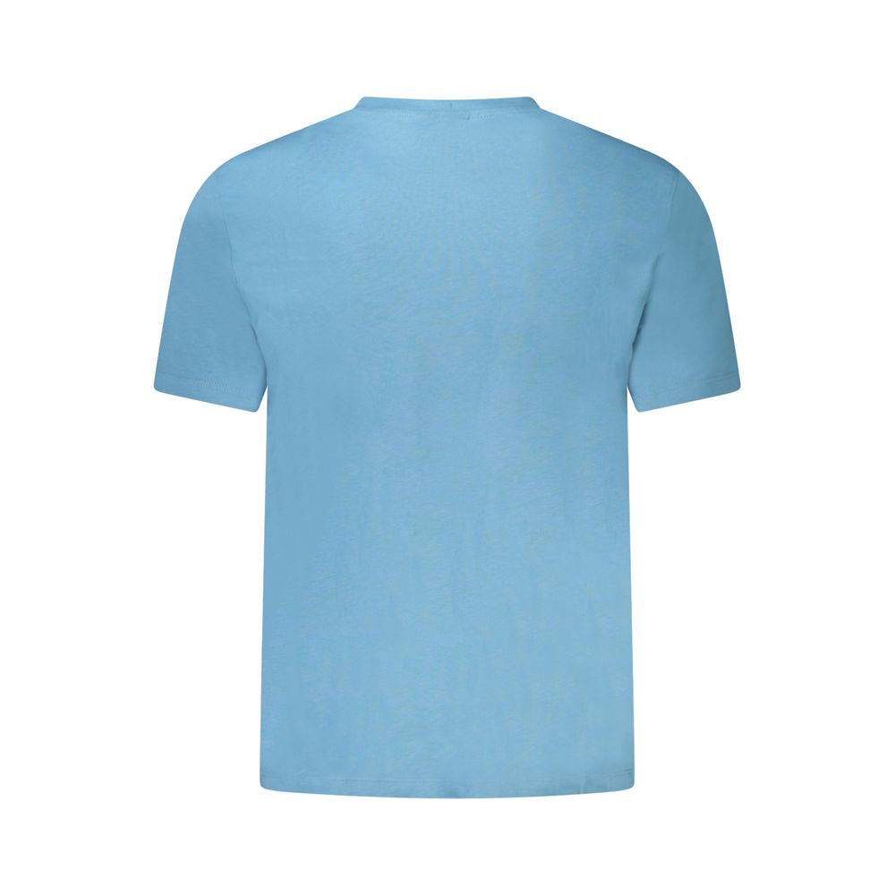 Calvin Klein Blue Cotton T-Shirt