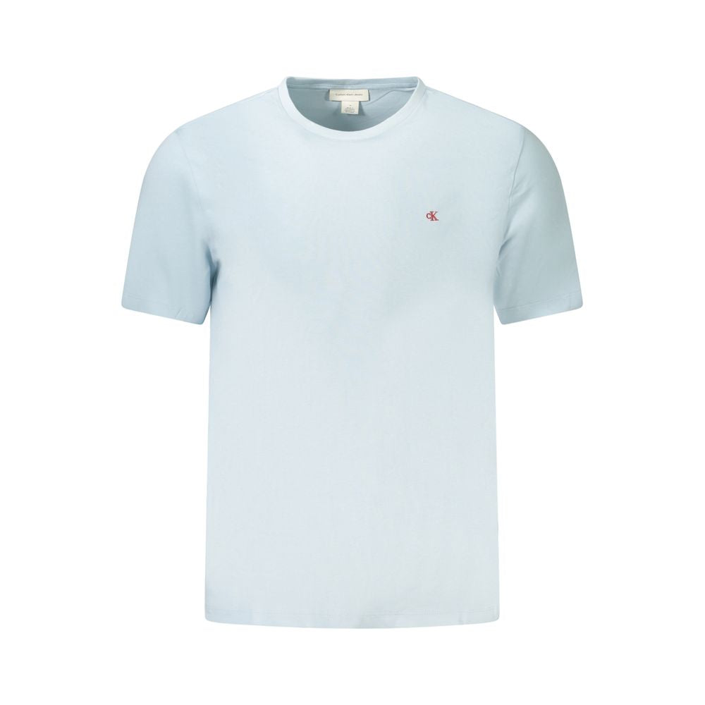 Calvin Klein Blue Cotton T-Shirt