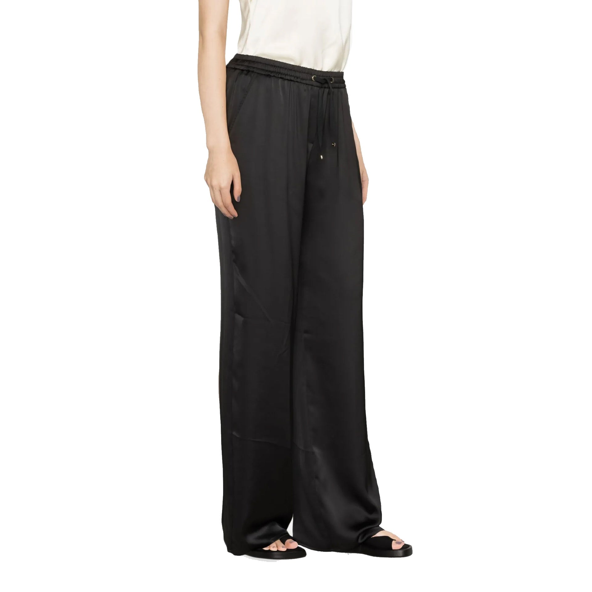 Herno High-Waist Palazzo Pants