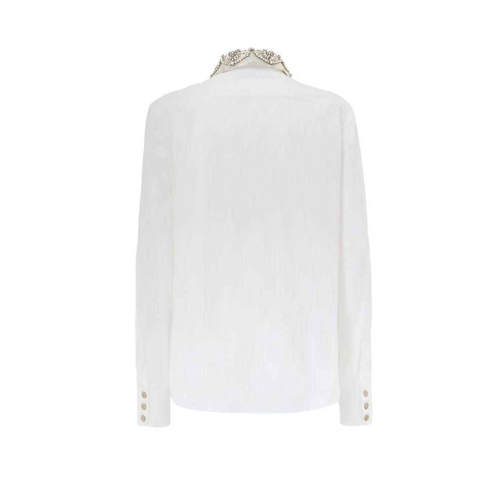 Chemise en coton blanc Gucci