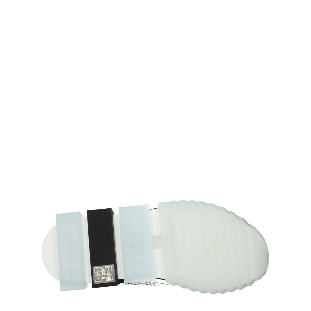 Dolce & Gabbana White Fabric Sneakers