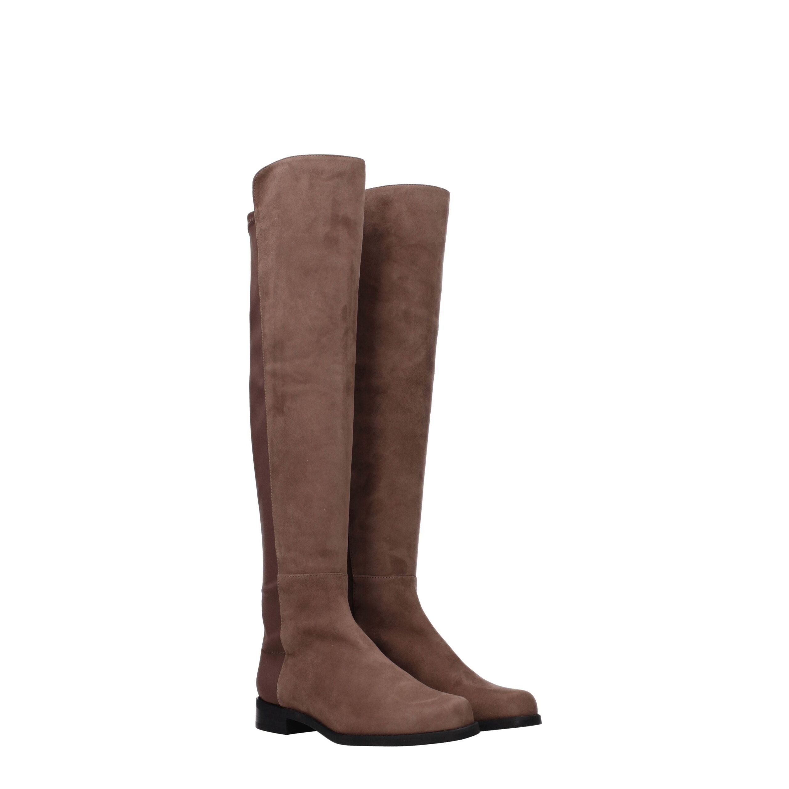 Stuart Weitzman Brown Leather Boot