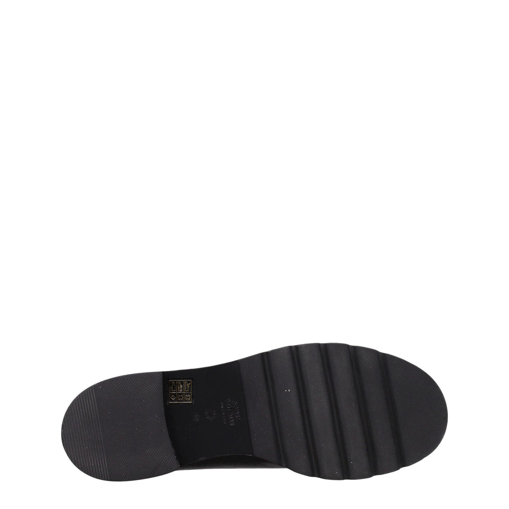 Stuart Weitzman Black Leather Ankle